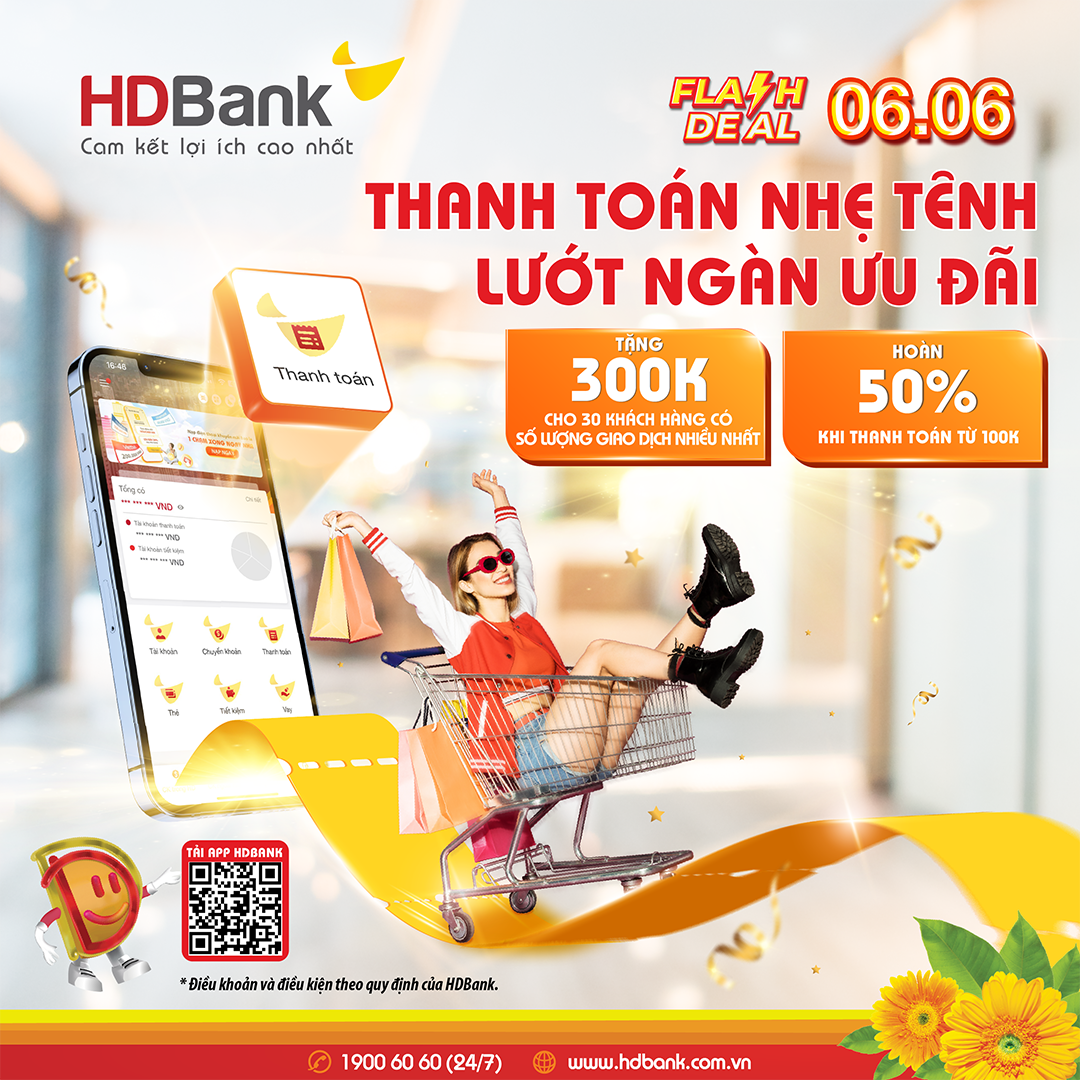 Khám phá App HDBank, nơi có lượng người dùng hằng tháng tăng tới 90% Khám phá App HDBank, nơi có lượng người dùng hằng tháng tăng tới 90%
