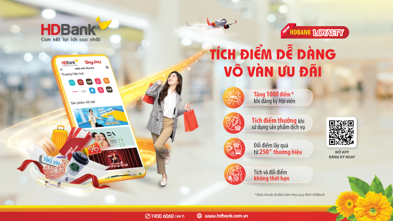 Khám phá App HDBank, nơi có lượng người dùng hằng tháng tăng tới 90% Khám phá App HDBank, nơi có lượng người dùng hằng tháng tăng tới 90%