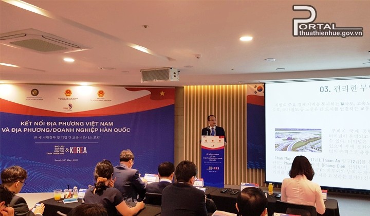 Thừa Thiên Huế ưu đãi cao nhất cho các nhà đầu tư, doanh nghiệp Hàn Quốc Thừa Thiên Huế ưu đãi cao nhất cho các nhà đầu tư, doanh nghiệp Hàn Quốc