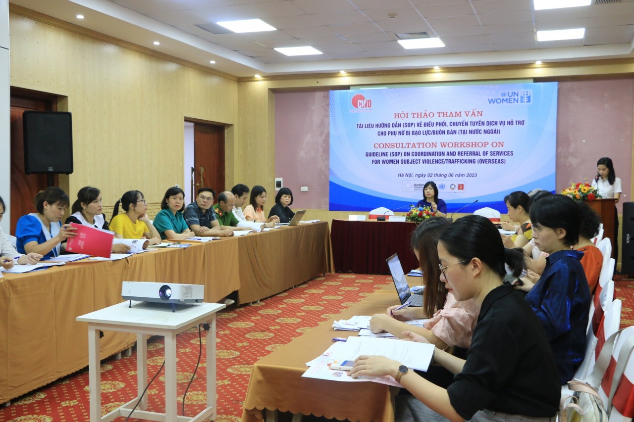 Hỗ trợ cho phụ nữ bị bạo lực, buôn bán tại nước ngoài Hỗ trợ cho phụ nữ bị bạo lực, buôn bán tại nước ngoài