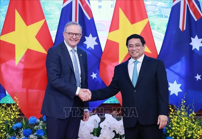 Chuyên gia Australia tin tưởng quan hệ Việt Nam - Australia sẽ tiếp tục "đơm hoa kết trái" Chuyên gia Australia tin tưởng quan hệ Việt Nam - Australia sẽ tiếp tục "đơm hoa kết trái"