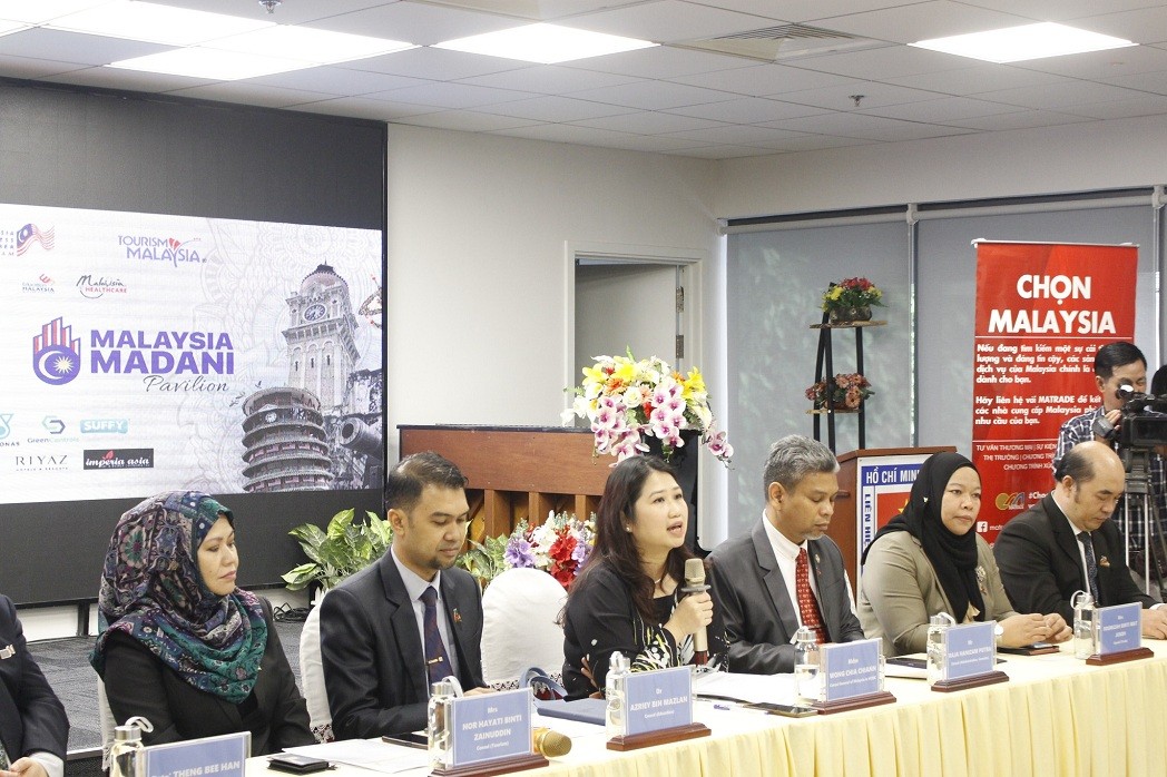 Malaysia Madani Pavilion, an exhibition and business matching programme, is expected to attract around 30 Malaysian businesses in the trade-investment, tourism, and education sectors. Source: HUFO Malaysia Madani Pavilion, an exhibition and business matching programme, is expected to attract around 30 Malaysian businesses in the trade-investment, tourism, and education sectors. Source: HUFO