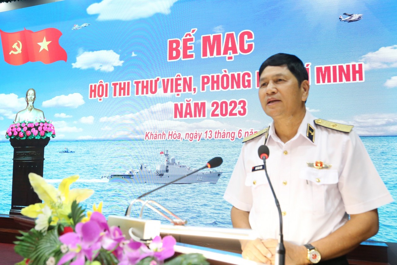 Hội thi thư viện, phòng Hồ Chí Minh Vùng 4 Hải quân năm 2023 kết thúc thành công Hội thi thư viện, phòng Hồ Chí Minh Vùng 4 Hải quân năm 2023 kết thúc thành công