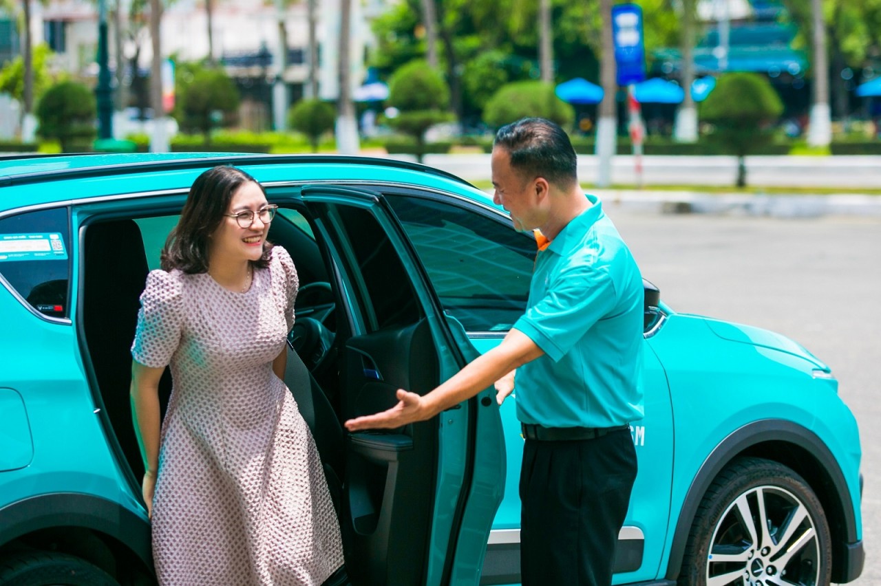 Taxi Xanh SM khai trương dịch vụ tại Đà Nẵng Taxi Xanh SM khai trương dịch vụ tại Đà Nẵng