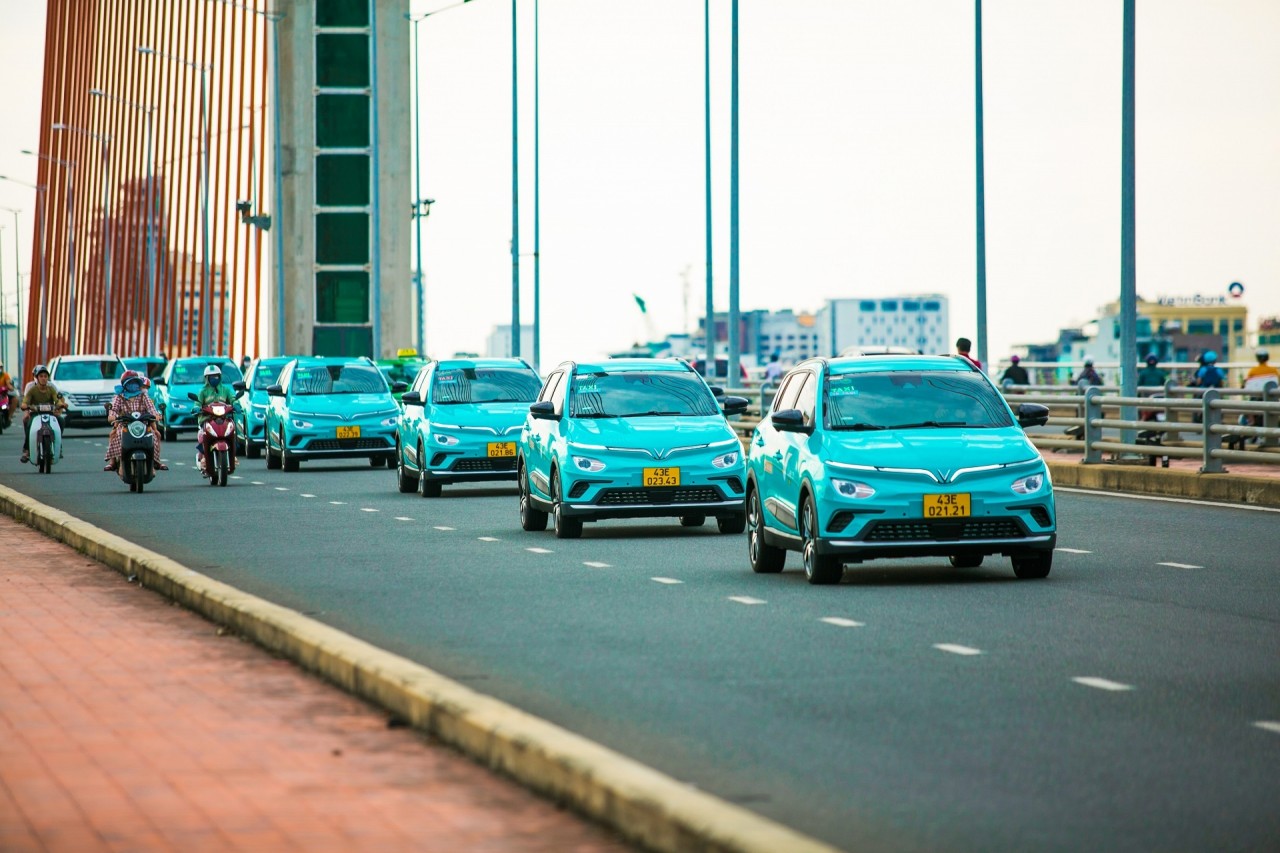 Taxi Xanh SM khai trương dịch vụ tại Đà Nẵng Taxi Xanh SM khai trương dịch vụ tại Đà Nẵng