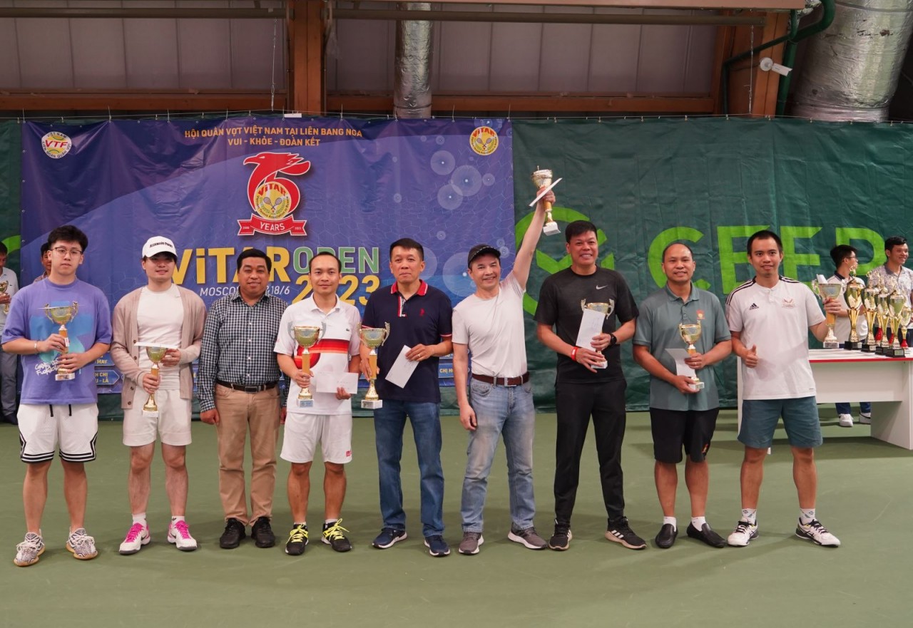 Tennis Tournament to Celebrate the Establishment of the Vietnam Tennis Association in Russia Tennis Tournament to Celebrate the Establishment of the Vietnam Tennis Association in Russia