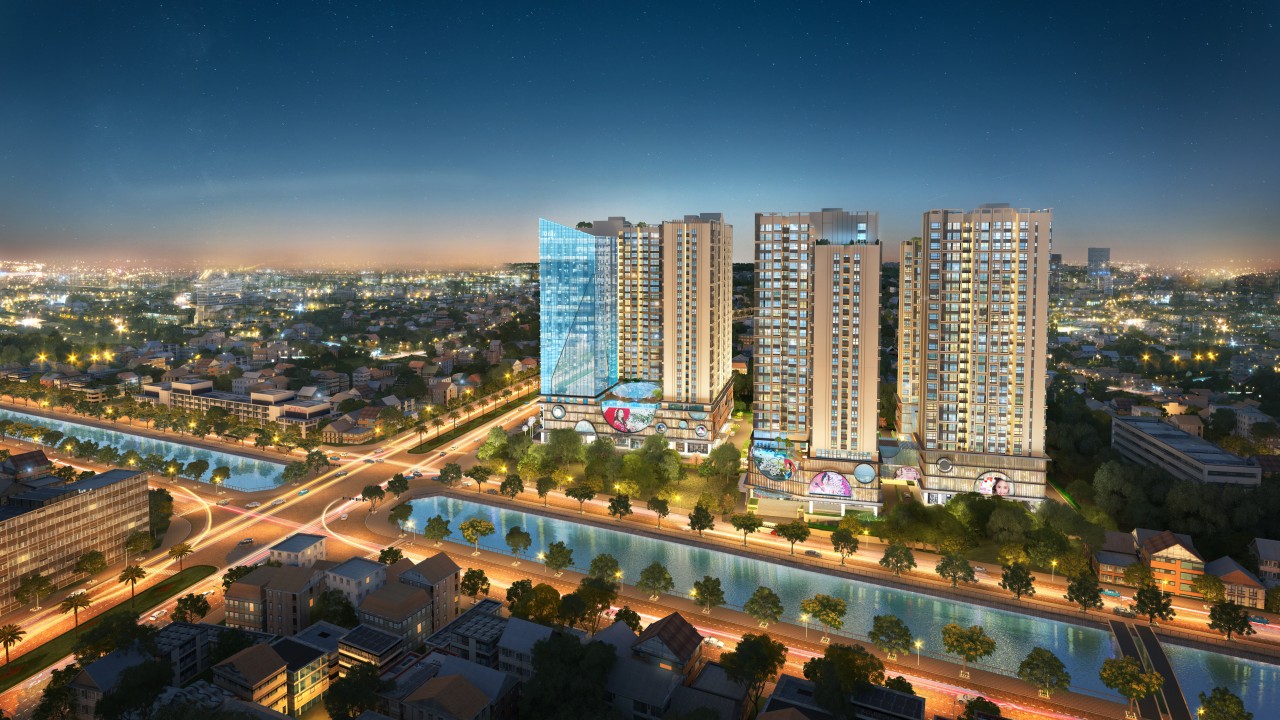 Dự án Hinode City là một biểu tượng thịnh vượng mới của quận Hai Bà Trưng. Ảnh HC Dự án Hinode City là một biểu tượng thịnh vượng mới của quận Hai Bà Trưng. Ảnh HC