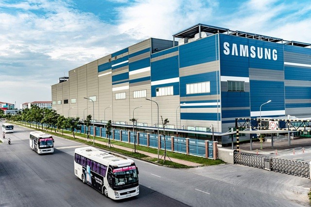 Nhà máy Samsung Electonics Việt Nam tại Bắc Ninh thành lập năm 2008 (Ảnh: Báo Điện tử Chính phủ). Nhà máy Samsung Electonics Việt Nam tại Bắc Ninh thành lập năm 2008 (Ảnh: Báo Điện tử Chính phủ).
