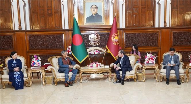 Tổng thống Bangladesh mong muốn thúc đẩy hợp tác với Việt Nam trên nhiều lĩnh vực Tổng thống Bangladesh mong muốn thúc đẩy hợp tác với Việt Nam trên nhiều lĩnh vực