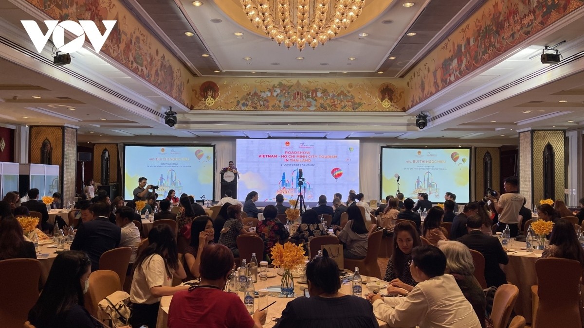 Ho Chi Minh City's latest tourism products and services are introduced at the event. Source: VOV Ho Chi Minh City's latest tourism products and services are introduced at the event. Source: VOV