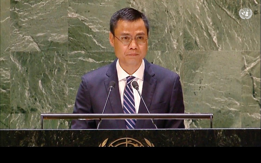 Ambassador Dang Hoang Giang, head of the Permanent Mission of Vietnam to the United Nations. Ambassador Dang Hoang Giang, head of the Permanent Mission of Vietnam to the United Nations.
