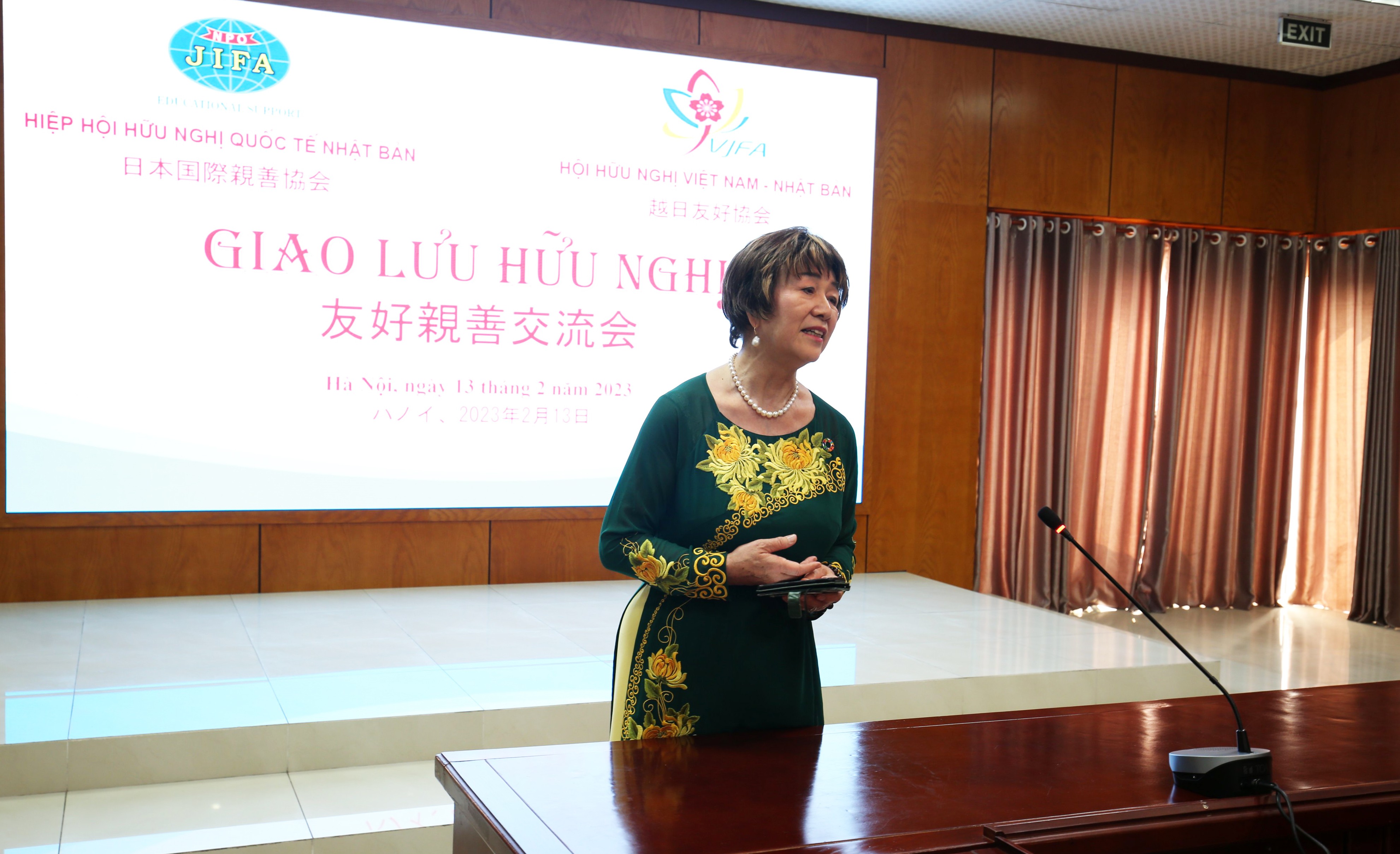 Bà Ikeda Setsuko, Chủ tịch Hiệp hội hữu nghị quốc tế Nhật Bản Bà Ikeda Setsuko, Chủ tịch Hiệp hội hữu nghị quốc tế Nhật Bản