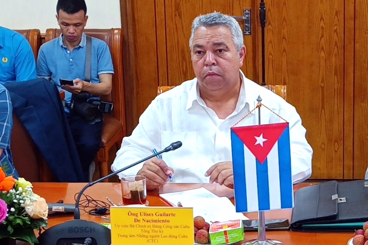 Tăng cường chia sẻ kinh nghiệm giữa Công đoàn Việt Nam và Cuba Tăng cường chia sẻ kinh nghiệm giữa Công đoàn Việt Nam và Cuba