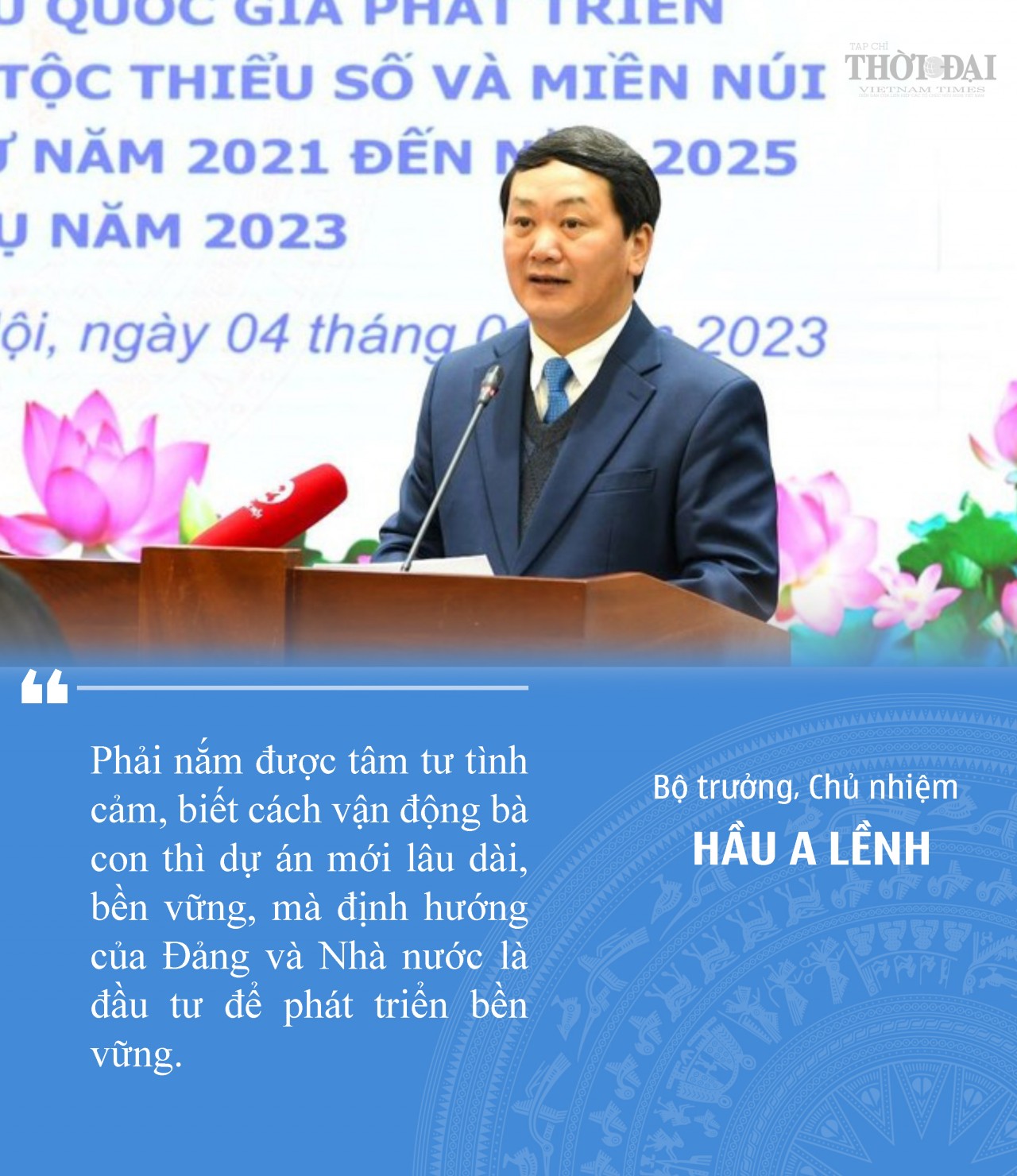 Bộ trưởng, Chủ nhiệm Hầu A Lềnh: Tôi trăn trở nhất là quá trình thực hiện Bộ trưởng, Chủ nhiệm Hầu A Lềnh: Tôi trăn trở nhất là quá trình thực hiện
