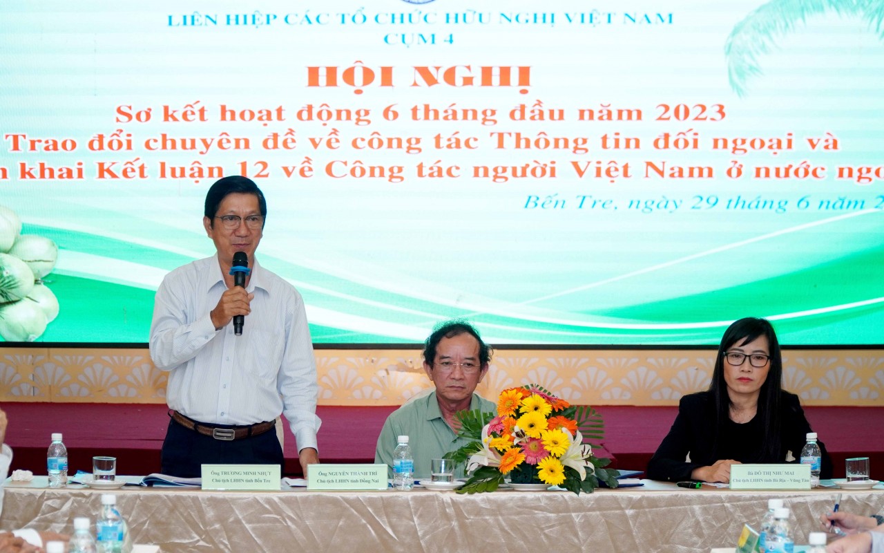 Cụm số 4 tiếp nhận trên 70 khoản viện trợ, với kinh phí cam kết tài trợ 165 tỷ đồng Cụm số 4 tiếp nhận trên 70 khoản viện trợ, với kinh phí cam kết tài trợ 165 tỷ đồng