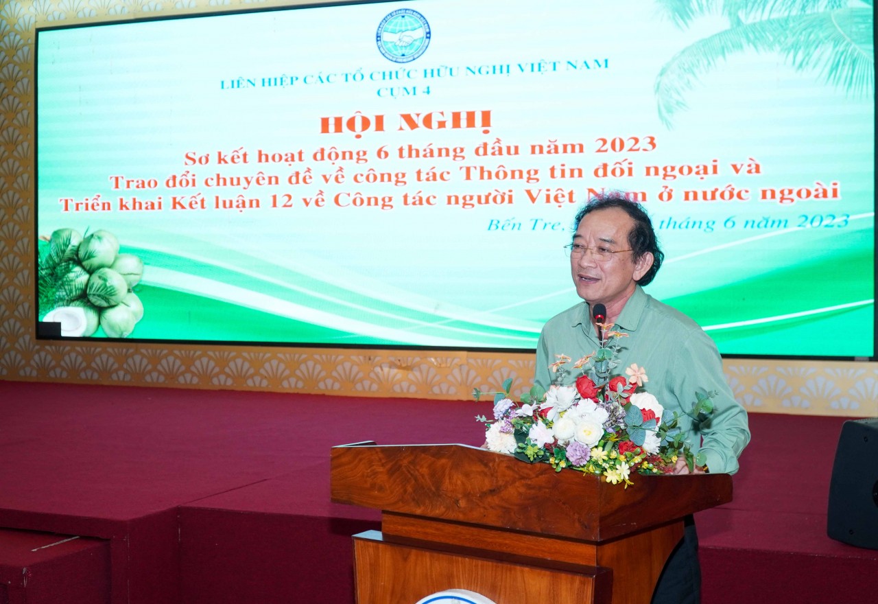 Cụm số 4 tiếp nhận trên 70 khoản viện trợ, với kinh phí cam kết tài trợ 165 tỷ đồng Cụm số 4 tiếp nhận trên 70 khoản viện trợ, với kinh phí cam kết tài trợ 165 tỷ đồng