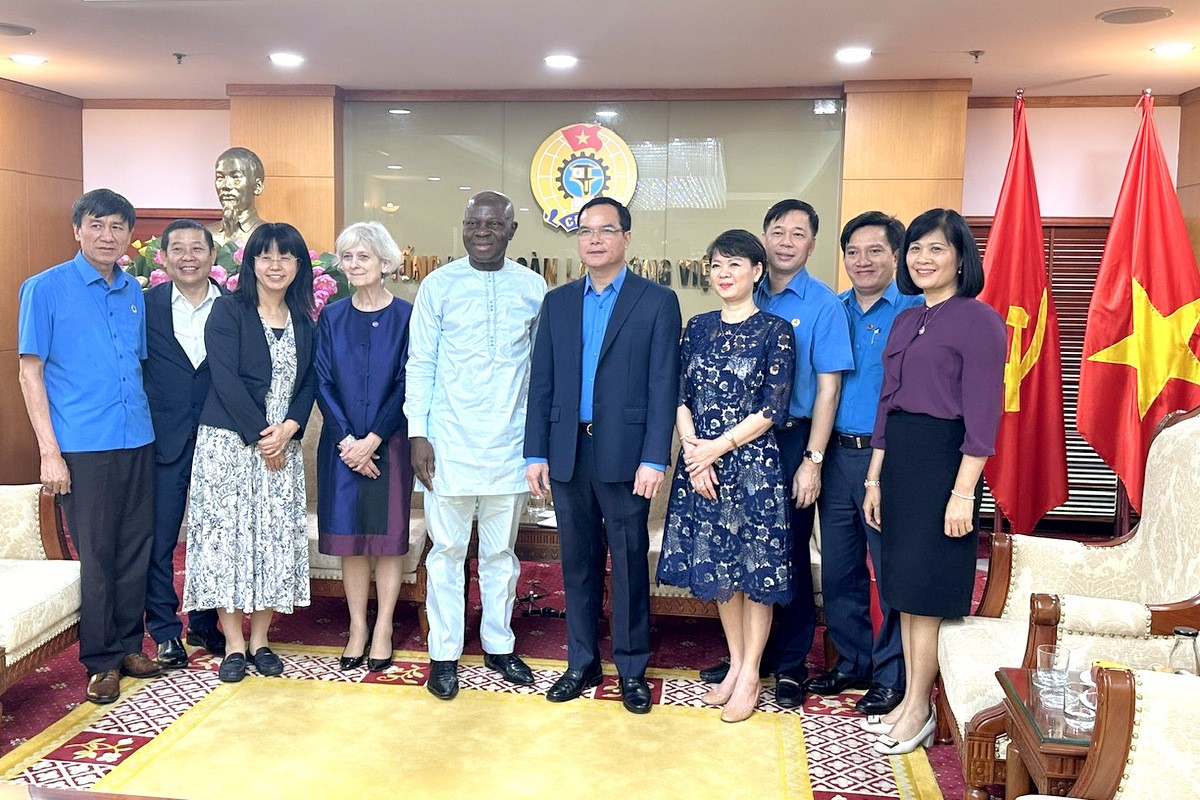 ILO giúp xây dựng quan hệ lao động hài hoà, ổn định và tiến bộ