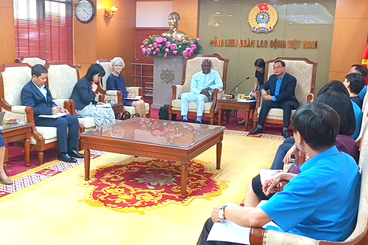 ILO giúp xây dựng quan hệ lao động hài hoà, ổn định và tiến bộ