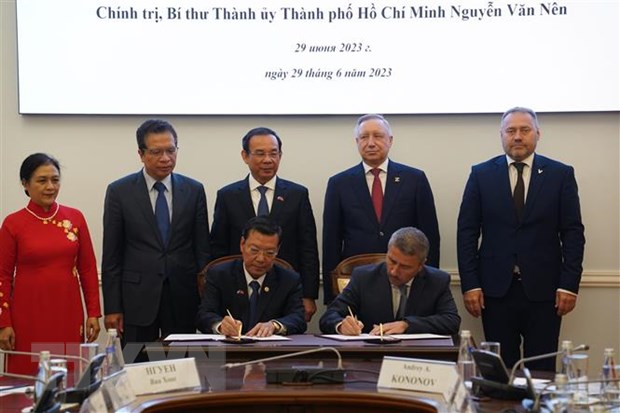 TP Hồ Chí Minh đẩy mạnh hợp tác với thành phố St.Petersburg của Nga hình ảnh 3 TP Ho Chi Minh day manh hop tac voi thanh pho St.Petersburg cua Nga hinh anh 3
