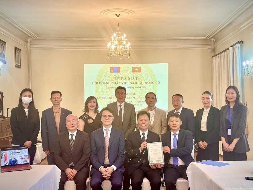 Vietnam Entrepreneurs Association in Mongolia Established Vietnam Entrepreneurs Establish New Association in Mongolia