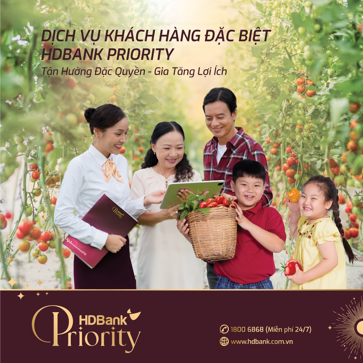 Dịch vụ HDBank Priority ra mắt với những ưu đãi vượt trội Dịch vụ HDBank Priority ra mắt với những ưu đãi vượt trội
