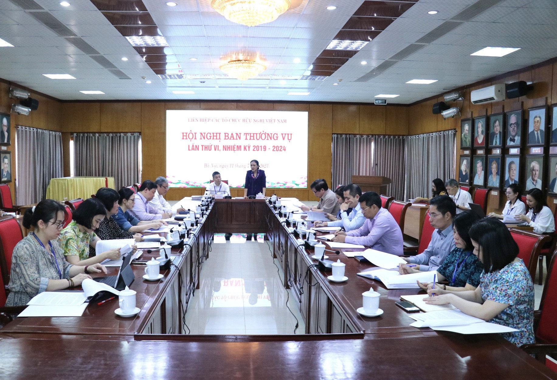 Hội nghị Ban Thường vụ Liên hiệp các tổ chức hữu nghị Việt Nam nhiệm kỳ 2019-2024