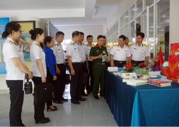 Quân chủng Hải quân: Chấm thi Hội thi thư viện, Phòng Hồ Chí Minh tại Bộ Tham mưu
