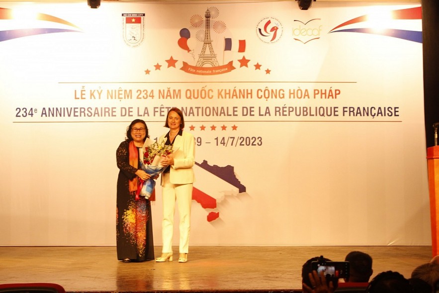 Celebrating 234th Anniversary of France's National Day in Ho Chi Minh City Celebrating 234th Anniversary of France's National Day in Ho Chi Minh City