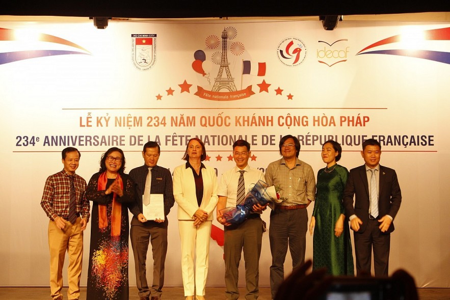 Celebrating 234th Anniversary of National Day of France in Ho Chi Minh City Celebrating 234th Anniversary of France's National Day in Ho Chi Minh City