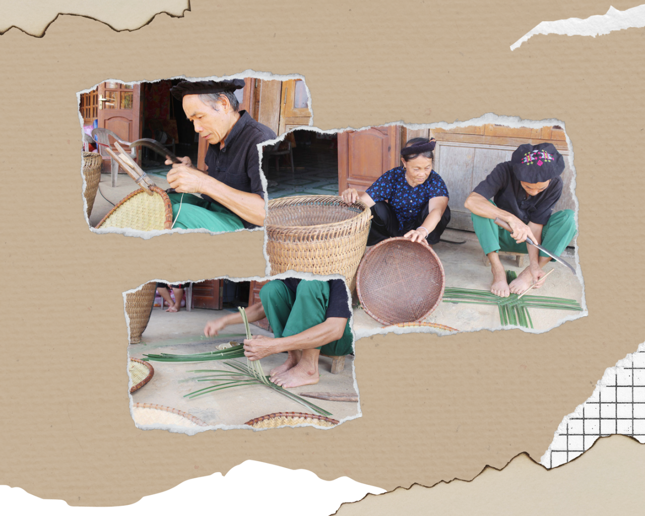 Đan lát - nét văn hóa của người Dao Yến Dương Đan lát - nét văn hóa của người Dao Yến Dương