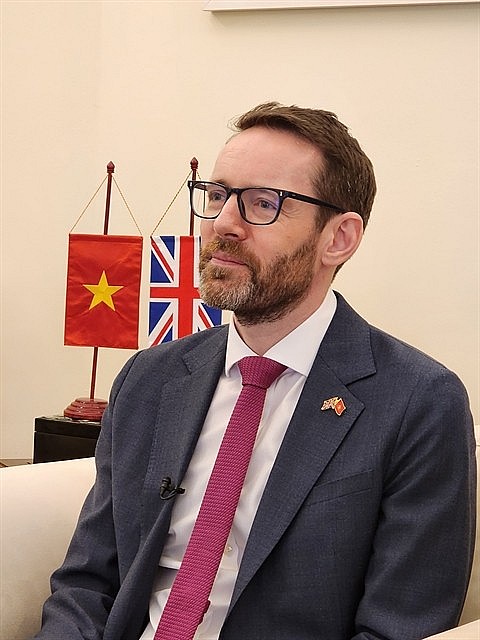 British Ambassador to Vietnam Iain Frew. Photo: VNS British Ambassador to Vietnam Iain Frew. Photo: VNS