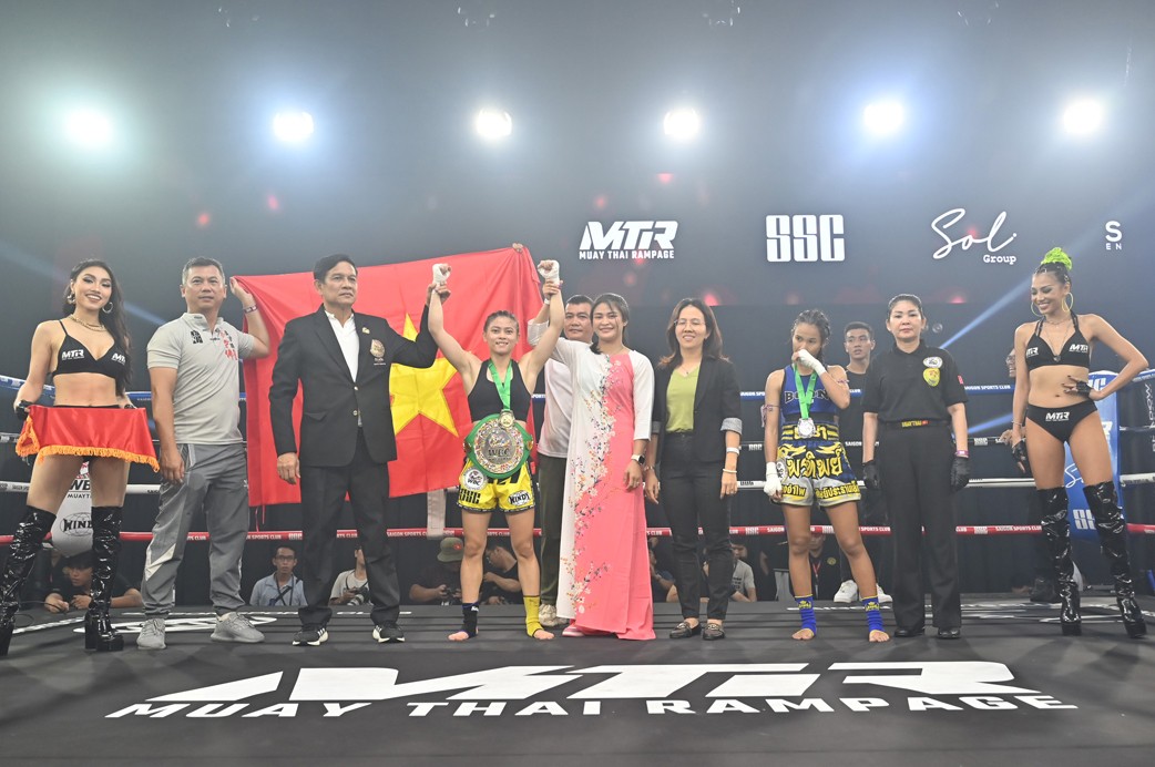 Female Boxer Won The WBC Muay International Title Female Boxer Won The WBC Muay International Title