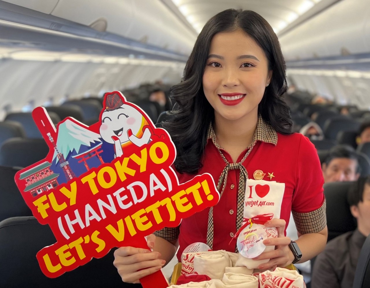 Khai trương đường bay mới TP.HCM - Tokyo (Haneda), thêm lựa chọn bay thẳng đến Nhật Bản cùng Vietjet Khai trương đường bay mới TP.HCM - Tokyo (Haneda), thêm lựa chọn bay thẳng đến Nhật Bản cùng Vietjet