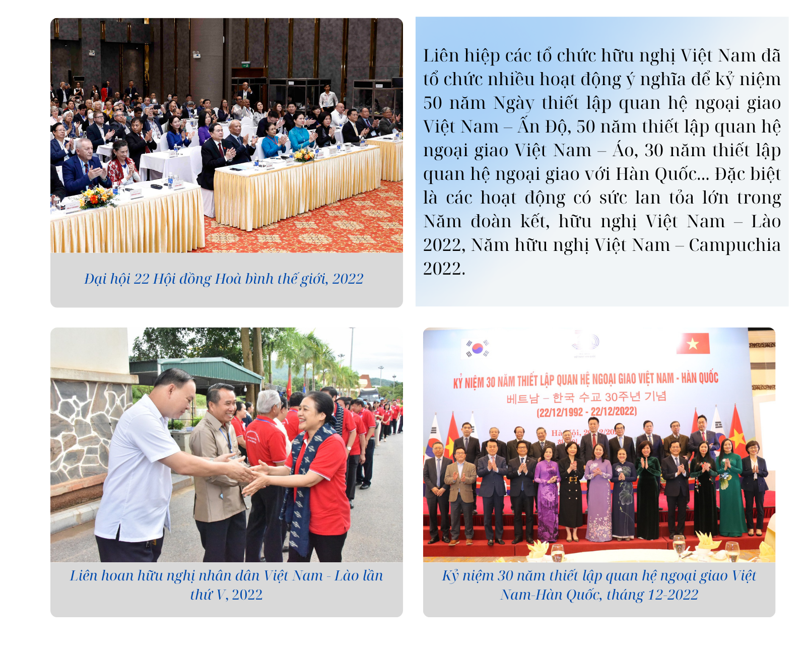 Kỳ 3: Đối ngoại nhân dân vì hòa bình, hữu nghị và hợp tác trong bối cảnh hiện nay Kỳ 3: Đối ngoại nhân dân vì hòa bình, hữu nghị và hợp tác trong bối cảnh hiện nay