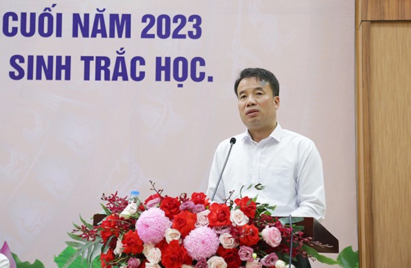 Tổng Giám đốc BHXH Việt Nam Nguyễn Thế Mạnh- Trưởng ban Chỉ đạo chuyển đổi số ngành BHXH Việt Nam phát biểu tại Hội nghị Tổng Giám đốc BHXH Việt Nam Nguyễn Thế Mạnh- Trưởng ban Chỉ đạo chuyển đổi số ngành BHXH Việt Nam phát biểu tại Hội nghị