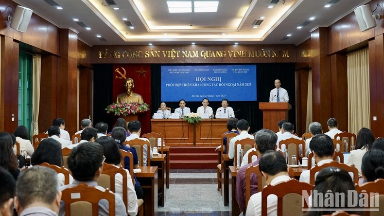 Tiếp tục triển khai hiệu quả đường lối đối ngoại Đại hội XIII Tiếp tục triển khai hiệu quả đường lối đối ngoại Đại hội XIII ảnh 1