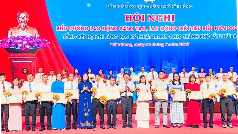 Hải Phòng biểu dương, tôn vinh 264 lao động giỏi, lao động sáng tạo Hải Phòng biểu dương, tôn vinh 264 lao động giỏi, lao động sáng tạo