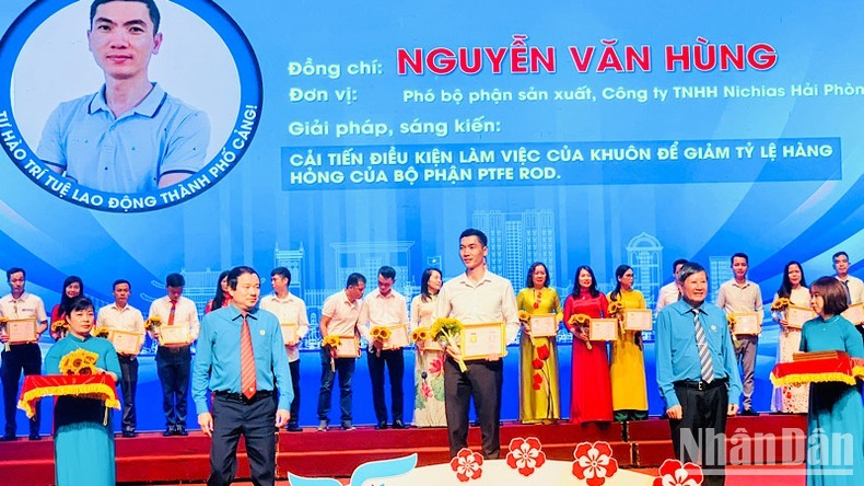 Hải Phòng biểu dương, tôn vinh 264 lao động giỏi, lao động sáng tạo Hải Phòng biểu dương, tôn vinh 264 lao động giỏi, lao động sáng tạo