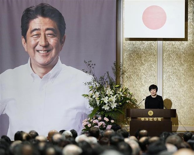 Nhật Bản an táng cố Thủ tướng Abe Shinzo tại quê nhà Yamaguchi hình ảnh 1 Nhat Ban an tang co Thu tuong Abe Shinzo tai que nha Yamaguchi hinh anh 1