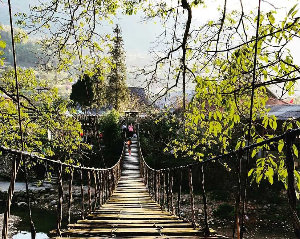 Vẻ đẹp cầu Mây Sa Pa Vẻ đẹp cầu Mây Sa Pa