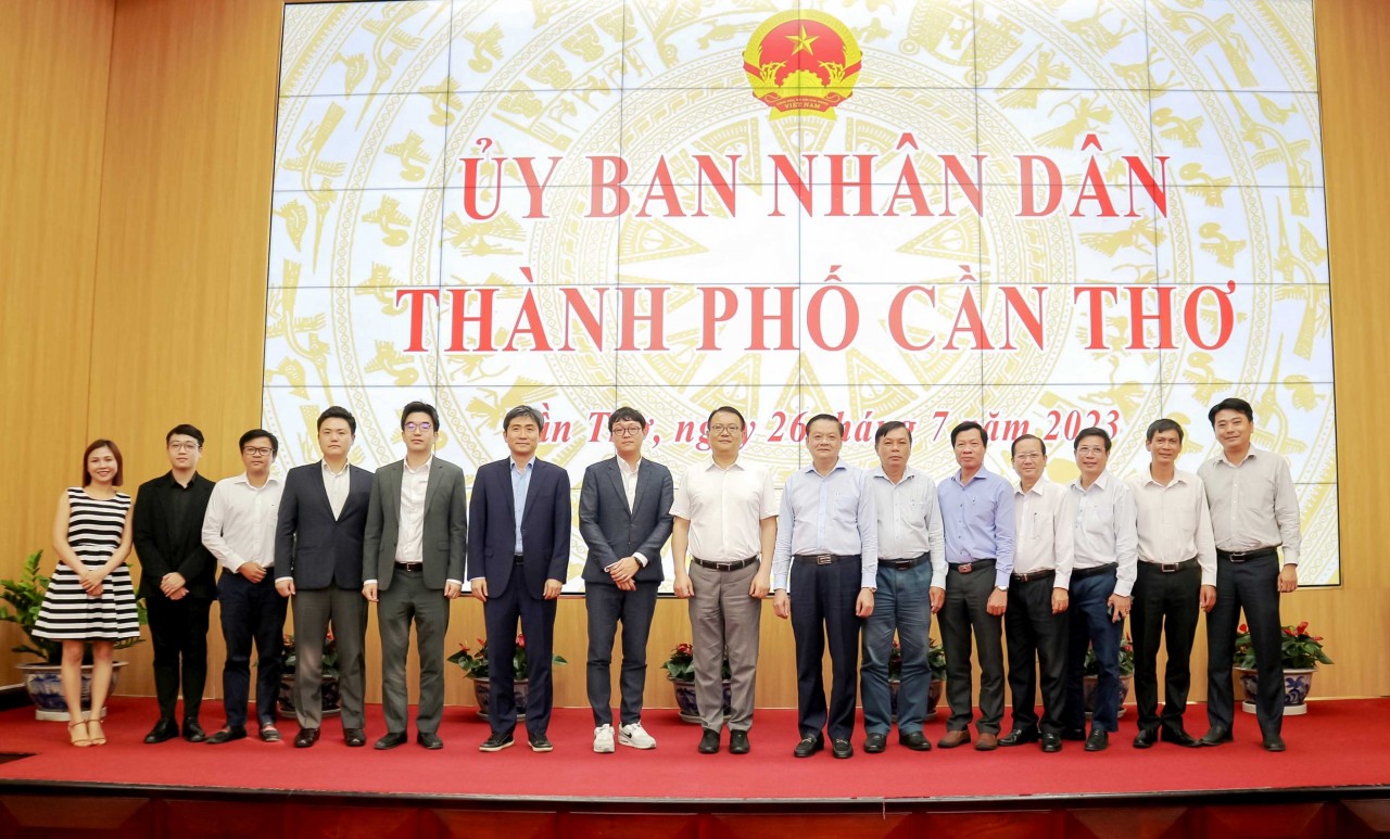 Tập đoàn SK (Hàn Quốc) tìm hiểu cơ hội hợp tác các dự án tăng trưởng xanh tại Cần Thơ Tập đoàn SK (Hàn Quốc) tìm hiểu cơ hội hợp tác các dự án tăng trưởng xanh tại Cần Thơ
