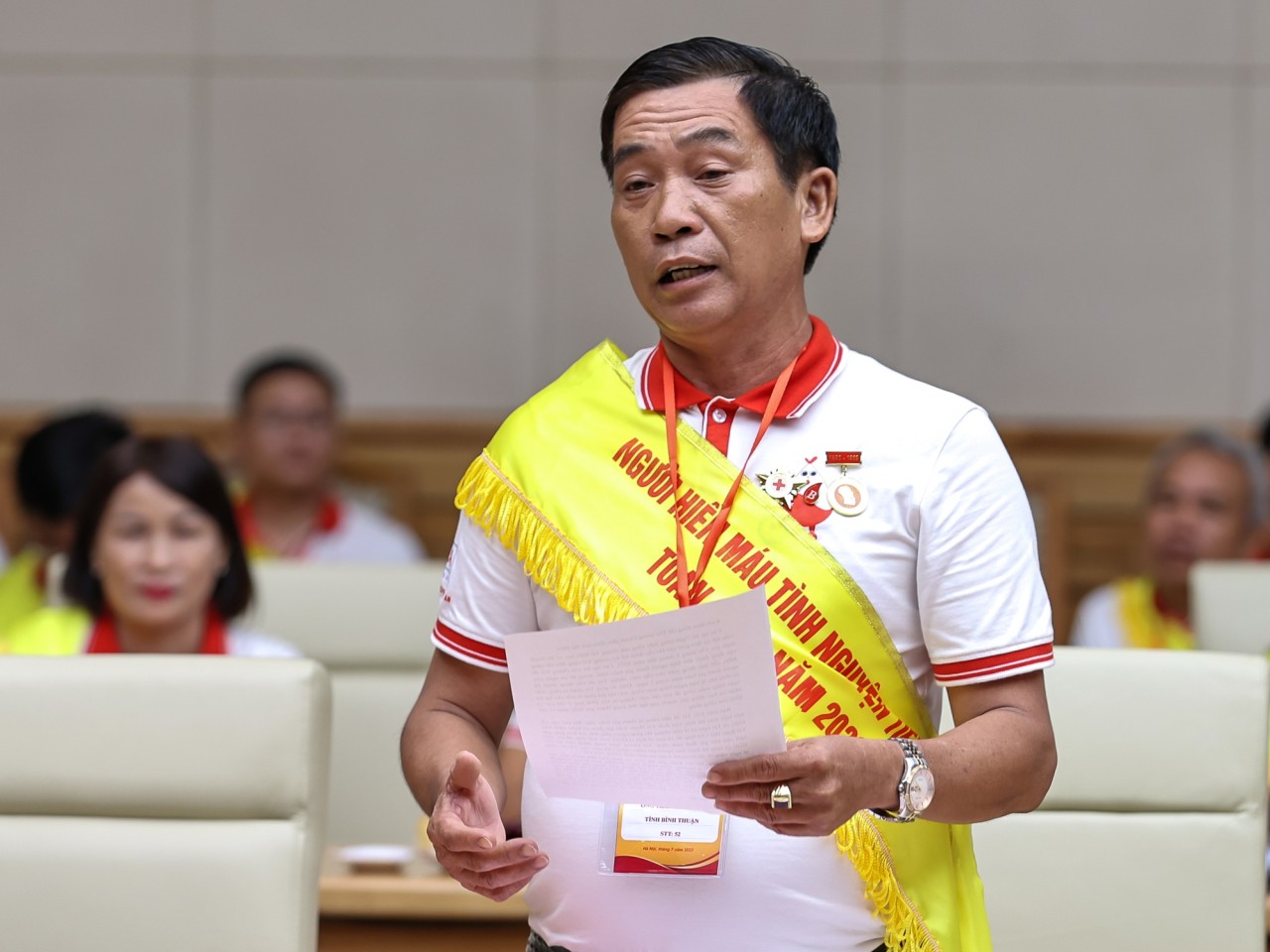 "Công nghệ chưa thể tạo ra máu, nhưng tình người có thể giúp những người đang cần máu" "Công nghệ chưa thể tạo ra máu, nhưng tình người có thể giúp những người đang cần máu"