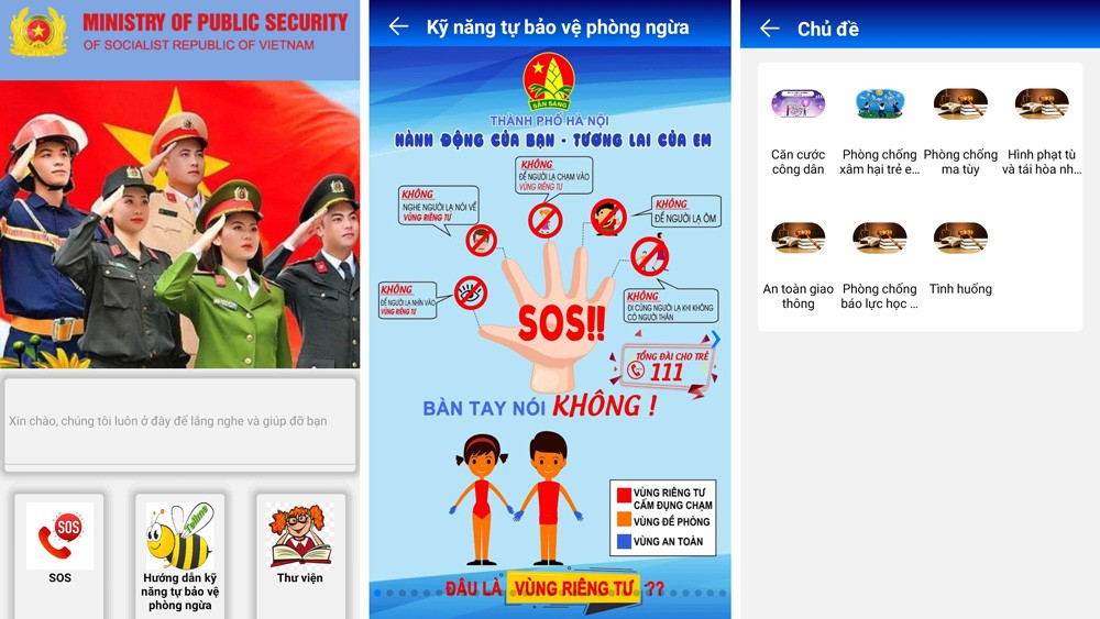 “Người trợ lý ảo” hướng dẫn kỹ năng về phòng, chống xâm hại trẻ em “Người trợ lý ảo” hướng dẫn kỹ năng về phòng, chống xâm hại trẻ em