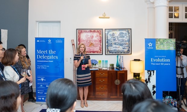Lãnh đạo trẻ Việt Nam-Australia thảo luận về phát triển bền vững | Người Việt bốn phương | Vietnam+ (VietnamPlus) Lãnh đạo trẻ Việt Nam-Australia thảo luận về phát triển bền vững | Người Việt bốn phương | Vietnam+ (VietnamPlus)