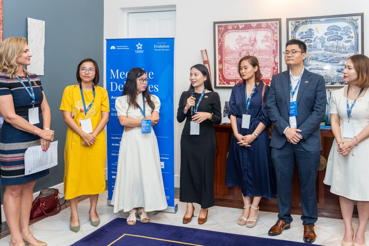 Lãnh đạo trẻ Việt Nam-Australia thảo luận về phát triển bền vững | Người Việt bốn phương | Vietnam+ (VietnamPlus) Lãnh đạo trẻ Việt Nam-Australia thảo luận về phát triển bền vững | Người Việt bốn phương | Vietnam+ (VietnamPlus)