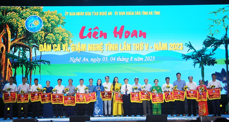 Khai mạc Liên hoan Dân ca Ví, Giặm Nghệ Tĩnh lần thứ V