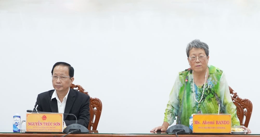 Japanese Association Supports Children with Disabilities in Ben Tre Japanese Association Supports Children with Disabilities in Ben Tre