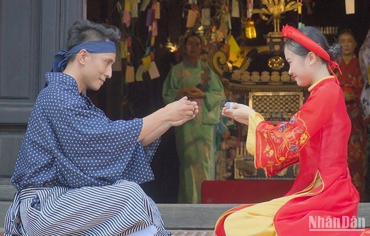 Hội An: Tái hiện đám cưới Công nữ Ngọc Hoa- người Việt đầu tiên lấy chồng Nhật Bản