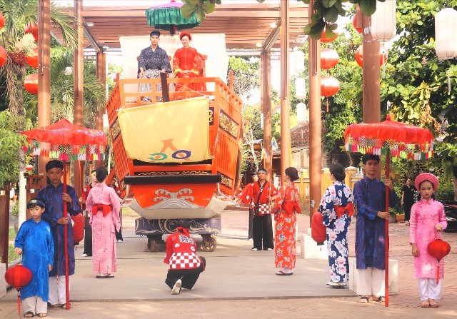 Hội An: Tái hiện đám cưới Công nữ Ngọc Hoa- người Việt đầu tiên lấy chồng Nhật Bản
