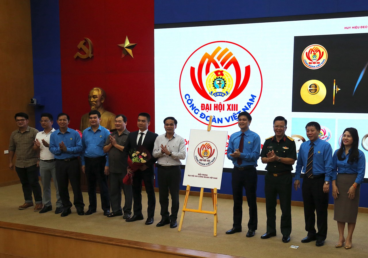 Tôn vinh nét đẹp truyền thống trong biểu trưng của Đại hội XIII Công đoàn Việt Nam Tôn vinh nét đẹp truyền thống trong biểu trưng của Đại hội XIII Công đoàn Việt Nam